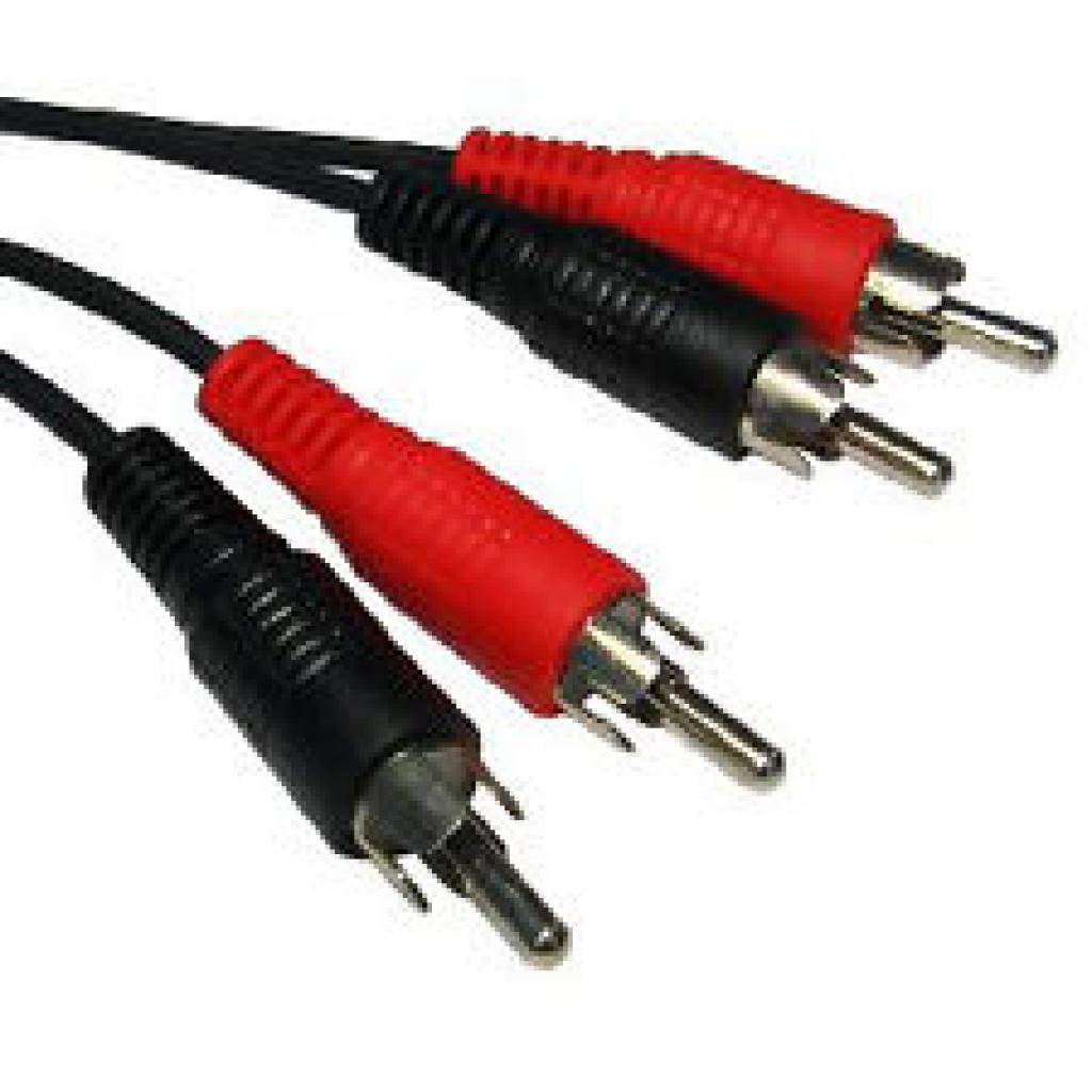 PHONO AUDIO LEAD 2 x RCA PLUGS 2 x RCA PLUGS 2.5M