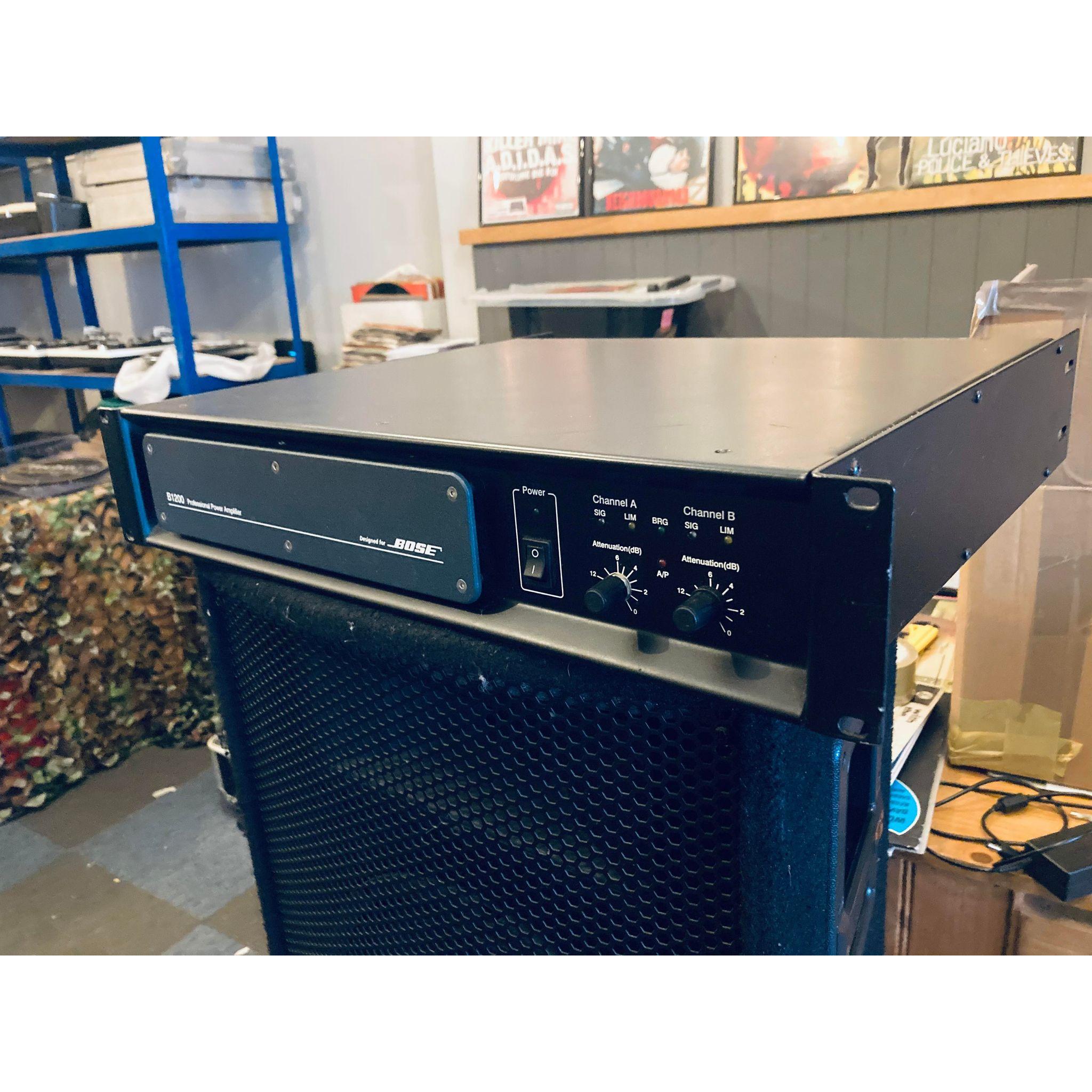 Bose B1200 Professional Power 2 Channel Amplifier.1250 watts